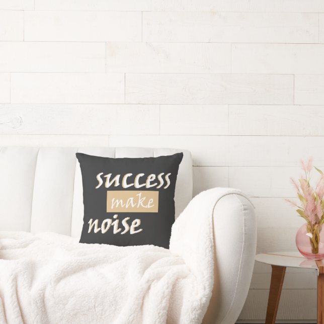 Der T - Shirt des Erfolgs Kissen (Liege)