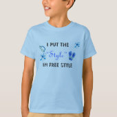 Der T - Shirt des Freistil-Kindes (Vorderseite)