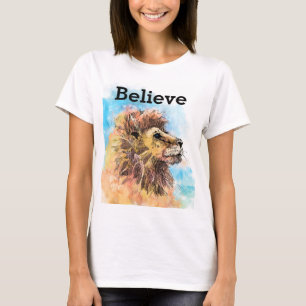 Der T - Shirt des Glaubens der Frauen