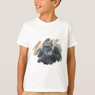 Der T - Shirt des Gorilla-Primat-Kindes