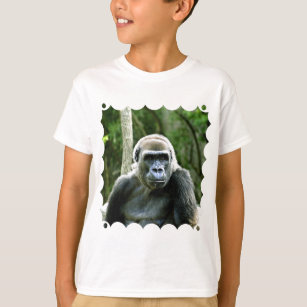 Der T - Shirt des Gorilla-Profil-Kindes