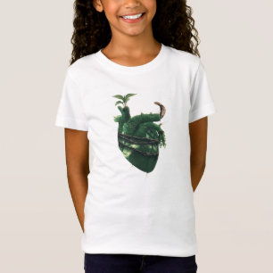 Der T - Shirt des grünen Herzens