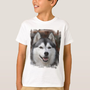 Der T - Shirt des heiseres Hundekindes