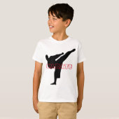 Der T - Shirt des Karate-Kindes (Vorne ganz)