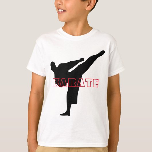 Der T - Shirt des Karate-Kindes (Vorderseite)