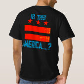 Der T - Shirt des Kolonialbezirks (Rückseite)