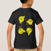 Der T - Shirt des Küken-Magnet-Kindes (Rückseite)