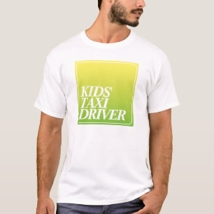 Der T - Shirt des lustigen Vaters   Kids-Taxifahre