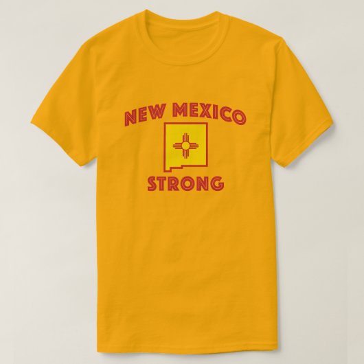 Der T - Shirt des Patrioten Landes "New Mexico" (Design vorne)