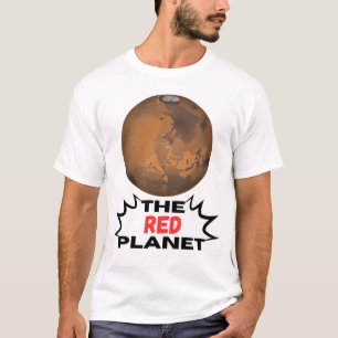 Der T - Shirt des Roten Planeten Mars - Kosmischer
