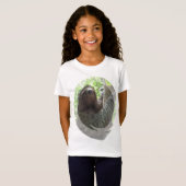 Der T - Shirt des Sloth-Foto-Entwurfs-Mädchens (Vorne ganz)