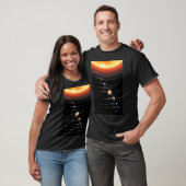 Der T - Shirt des Sonnensystems (Unisex)