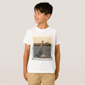 Der T - Shirt des Windsurfer-Bild-Kindes (Vorne ganz)