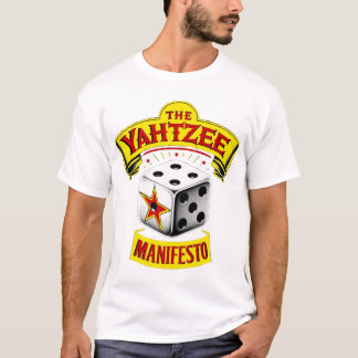 Der T - Shirt des Yahtzee-Manifests