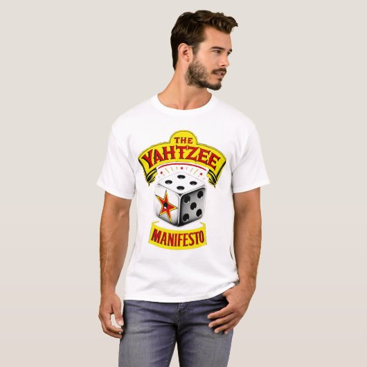 Der T - Shirt des Yahtzee-Manifests (Vorne ganz)