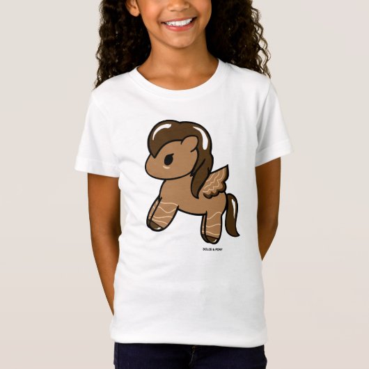 Der T - Shirt Dolce der Mädchen der (Vorderseite)