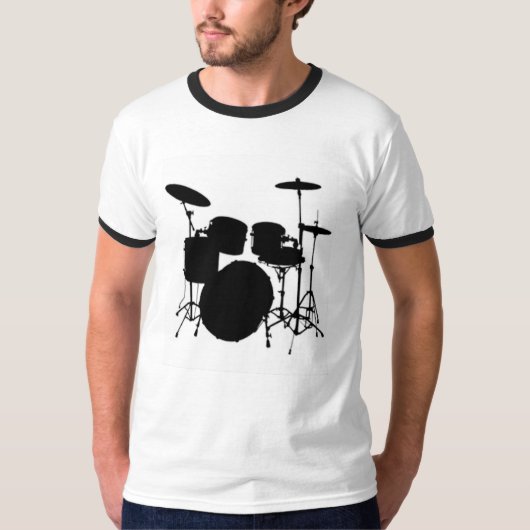Der T - Shirt Drumset Männer (Vorderseite)