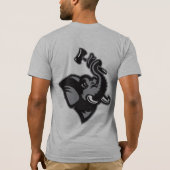 Der T - Shirt-Entwurf 1 der Männer T-Shirt (Rückseite)