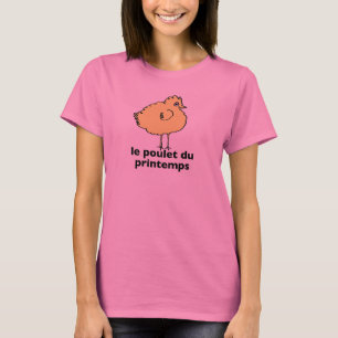 Der T - Shirt Frauen LE POULET DU PRINTEMPS