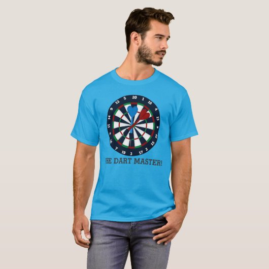 Der T - Shirt für Dartmeister (Vorne ganz)