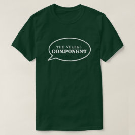 Der T - Shirt für die verbale Komponente - Grün