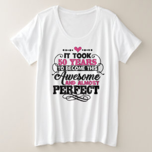 Der T - Shirt für Frauen mit Plus-Größe