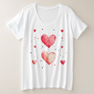 Der T - Shirt für Frauen mit Plus-Größe