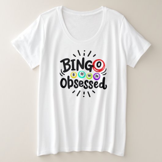 Der T - Shirt für Frauen mit Plus-Größe (Design vorne)