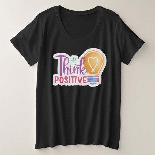 Der T - Shirt für Frauen mit Plus-Größe (Design vorne)