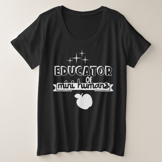 Der T - Shirt für Frauen mit Plus-Größe (Design vorne)