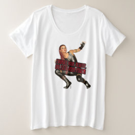 Der T - Shirt für Frauen mit Plus-Größe