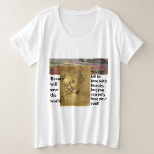 Der T - Shirt für Frauen mit Plus-Größe