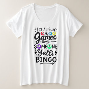 Der T - Shirt für Frauen mit Plus-Größe