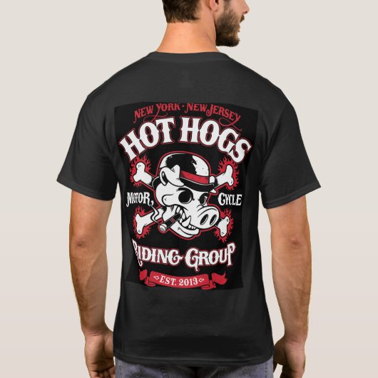 Der T - Shirt heißer Hogs™ Männer (Rückseite)