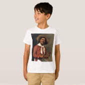 Der T - Shirt Kindes "hawaiischer Troubadour-" - (Vorne ganz)