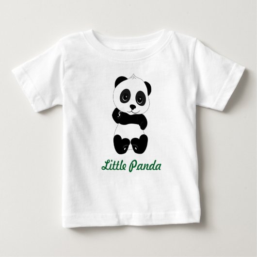 Der T - Shirt "kleiner Panda " der Kinder (Vorderseite)