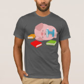 Der T - Shirt "Little Book Lover" (Niedlicher Cart (Vorderseite)