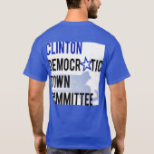Der T - Shirt Männer Clintons DTC - Wahl 2 (Rückseite)