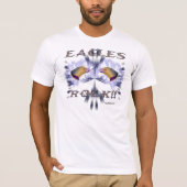 Der T - Shirt Männer der Eagles-Felsen-II (Vorderseite)