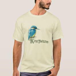 Der T - Shirt Männer Eisvogel-Königs Twitcher