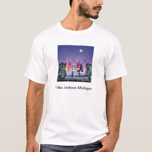 Der T - Shirt Männer Kaskaden-Jacksons Michigan