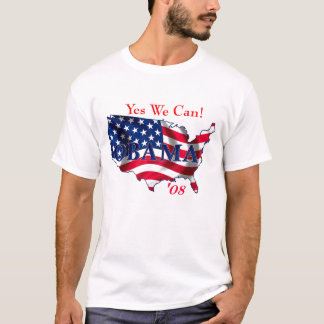 Der T - Shirt Männer Obama USA