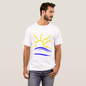Der T - Shirt mit dem Naturistensymbol (Vorne ganz)