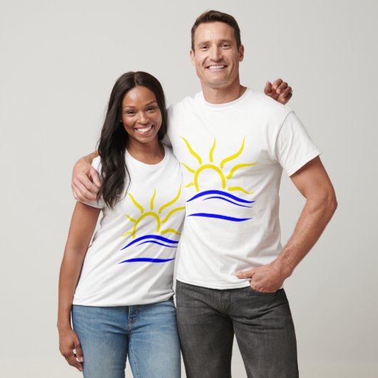 Der T - Shirt mit dem Naturistensymbol (Unisex)