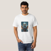 Der T - Shirt mit der Astronauteneule ist lustig u (Vorne ganz)