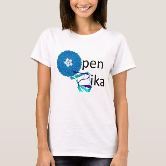 Der T - Shirt OpenZika Frauen (Vorderseite)