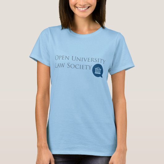 Der T - Shirt OULS Frauen (blau) (Vorderseite)