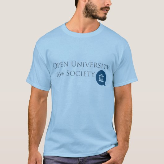 Der T - Shirt OULS Männer (blau) (Vorderseite)