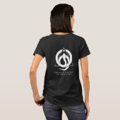 Der T - Shirt PAMA Frauen (Schwarzes) (Schwarz voll)