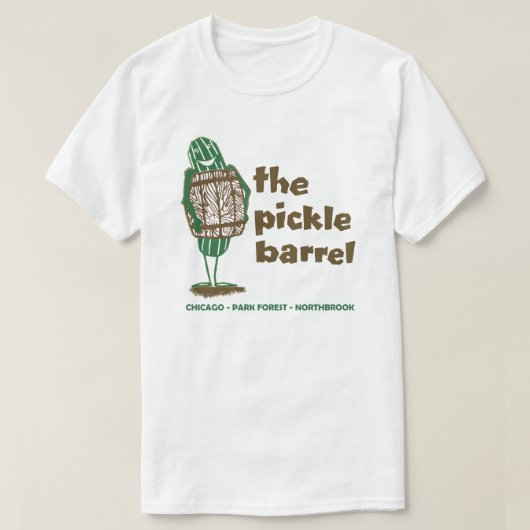 Der T - Shirt Pickle Barrel (Design vorne)